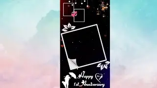 Anniversary Black Screen Template Download 🔥❤️