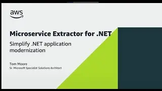 AWS Microservice Extractor for .NET | Amazon Web Services