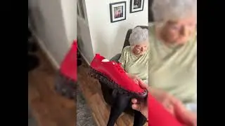 Grime gran | Up the new shoes 👞😂 | Beau the beard