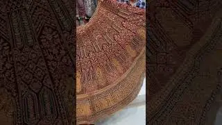 BRIDAL LEHENGA ❤️#best #sowcarpet #reels #replica -a#sowcarpetshopping #shree#wedding #chennai#fashi