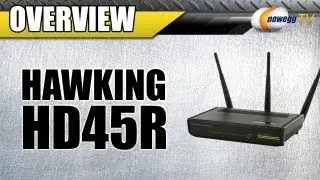 Newegg TV: HAWKING HD45R Hi-Gain Dual Band Wireless-N Router Overview