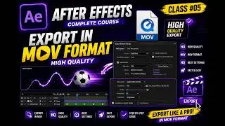 Render/ Export MP4 In After Effect CC Class 5 (Urdu/Hindi) - Tutorial Guru