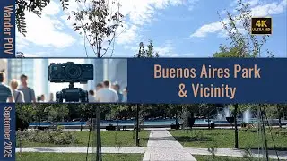 [4K] Buenos Aires Park & Vicinity Immersive Experience | Yerevan, Armenia Walking Tour