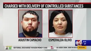 Duo charged with delivery of controlled substances