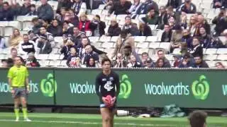 Jack Silvagni's First Goal | Fans' View