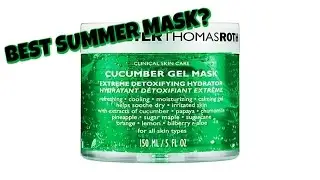 NO MAKEUP MONDAY~PETER THOMAS ROTH CUCUMBER GEL MASK