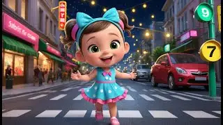 New Year Traffic Light Dance | Fun Nursery Rhyme for Kids | Baby Learning Song