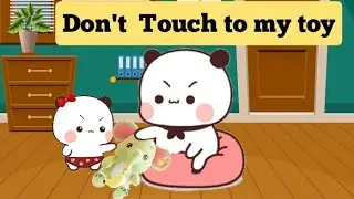 candy & butter fought for toys || Bubu dudu stories