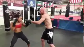 Clovis Justin Hancock  Doing a detail Review on Elite Sports MMA Mits