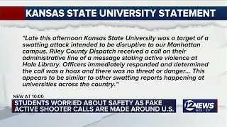 Kansas students concerned for safety after fake active shooter calls