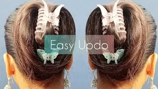 Juda Design ✨💞 Unique Hairstyle For Long Hair | Butterfly Claw Clip Hairstyle | Juda Special Bun