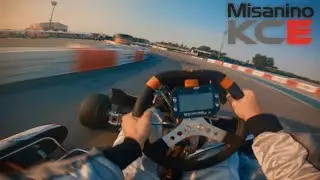 Misanino race kart sunset drive - POV