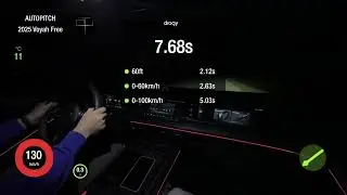 VOYAH FREE 318 1.5Ti HYBRID AT 4WD 2025. 0-200 ACCELERATION
