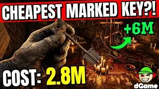 The CHEAPEST Way Into a Marked Room in Tarkov 1.1 🤯 (Chek-13, Keycards + BTC)