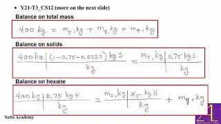 Solution of Problems Involving Material Balance on Multiple Units Chemical Processes, Part 2
