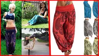 La play smocked pant design with knife plates box plates smoked trouser pant plazo Bell bottom ideas