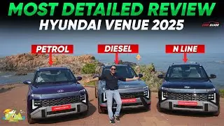 Most Detailed Drive Review 🔥 Hyundai Venue Facelift 🔥 Petrol - Diesel - CNG ? XUV3XO Rival 🤯