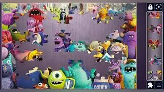 MU:Monster Madness👹👺🙀🎊🧩 jigsaw puzzle 🧩//@jigsawart4512