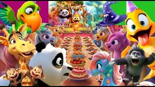 Aventura Animada Infantil: La Isla del Sol – Capítulo 7 | Panda y Yak