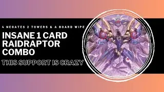 INSANE RAIDRAPTOR 1* CARD COMBO WITH NEW SUPPORT - Yu-Gi-Oh! (READ DESCRIPTION)*