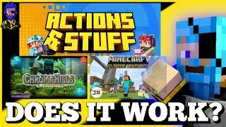 Does It Work With Actions & Stuff &brvbar; Plastic &brvbar; Chroma Hills HD &brvbar; Daz Man &brvbar; Minecraft Bedrock