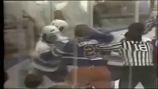 WHA - Hockey Fight Reel - 70's