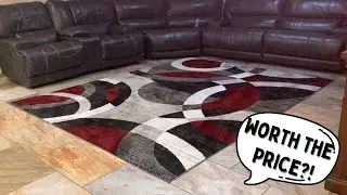 Rugshop Contemporary Abstract Circles Perfect for high Traffic Areas Review