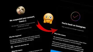 HOW TO UNBAN DISABLE INSTAGRAM ACCOUNT | INSTAGRAM UNBAN METHOD