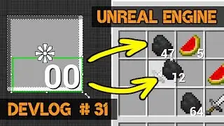 How to Stack Items - Minecraft Inventory Part 3 | Devlog 31 - Unreal Engine GameDev