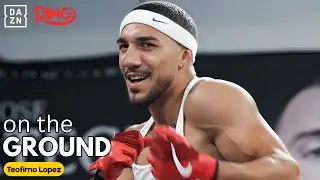 INSIDE CAMP:Teofimo Lopez Shows SCARY Power Before Shakur Stevenson Fight