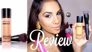 Review: NEW Bare Minerals Bare Skin Foundation (Demo)