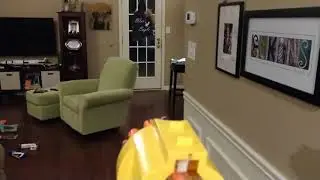 Nerf Rapid Fire AS 20 power pump test #1