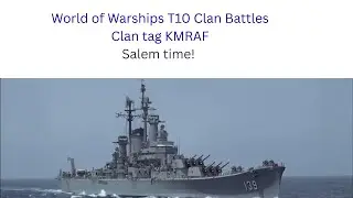 World of Warships - Clan Battles T10 Salem time!