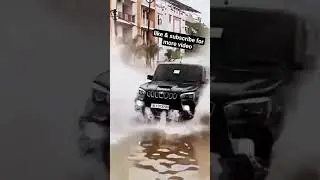 Scorpio S11 water crossing