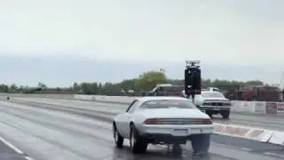 Drops rear end  @ Cayuga Drag Racing