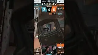 ACE CLUTCH do KDS no Six Invitational Paris  #fazeclan #r6 #siege
