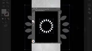 How to Make Unique Circle Design in Illustrator #illustrator