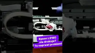 Jak szybko udrożnić głowicę w drukarce Epson? Genialny trik!
