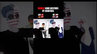 BANNED HAND GESTURES BY COUNTRIES #countryhumans #xane