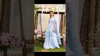 Designer Lehengas with Ruffle Dupatta #partywear #sexy #dress #ruffles #lehenga #saree #haul #frill
