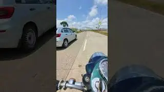 Pure Raw Stock exhaust  dub dub audio  Royal Enfield 350  Green. 💚 | Calm Yourself | ASMR