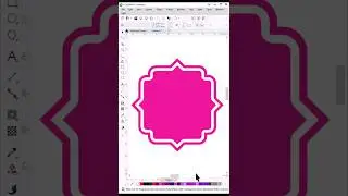 Vector Shape Design | CorelDraw Tutorial #learncoreldraw