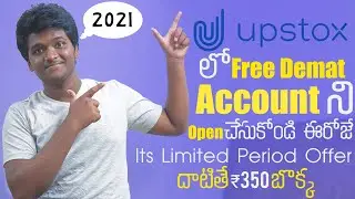 How To Open Free UPSTOX Demat Account || TechMahendar