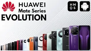 Evolution of Huawei Mate Series