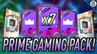 X7 TWITCH PRIME GAMING PACKS! - FIFA 20 ULTIMATE TEAM