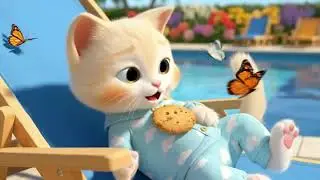🐱💥 Cute Kitten Infected by a Parasite Gas and Turns Giant! A Dramatic but Adorable Rescue Mission!