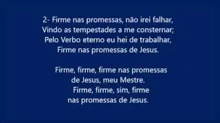 Hino 154 - Firme nas promessas