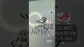 Check out this Gundam Theme Custom Gaming PC! 🤖🤖