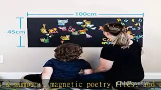 Magnetic Chalkboard Contact Paper, Self Adhesive Magnetic Wall Board Sticker, Magnetic Wallpaper fo
