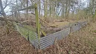 Abandoned pheasantry at brodie castle